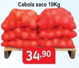Calvo Atacadista Cebola saco 10kg oferta