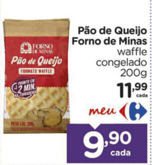 Carrefour Pao de Queijo Forno de Minas 200g oferta