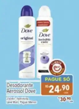 Gigante Atacadista Desodorante Aerossol Dove oferta
