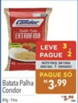 Gigante Atacadista Batata Palha Condor oferta