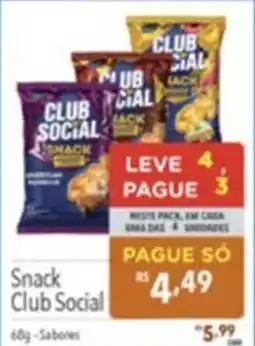 Gigante Atacadista Snack club social oferta