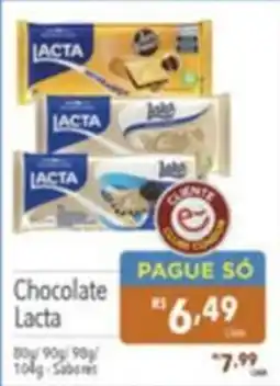 Gigante Atacadista Chocolate lacta oferta