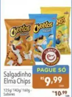 Gigante Atacadista Salgadinho Elma Chips oferta