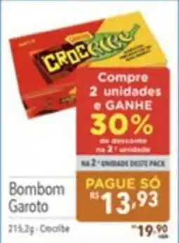 Gigante Atacadista Bombom Garoto oferta
