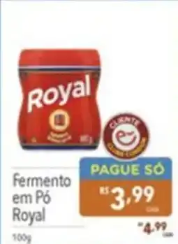 Gigante Atacadista Fermento em Pó Royal oferta