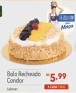 Gigante Atacadista Bolo Recheado Condor oferta