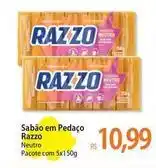 Atacadão Razzo - sabão em pedaço oferta