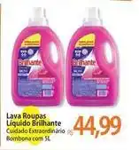 Atacadão Brilhante - lava roupas líquido oferta