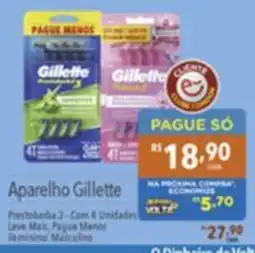 Gigante Atacadista Aparelho gillette oferta