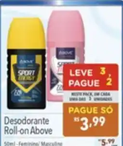 Gigante Atacadista Desodorante Roll-on Above oferta