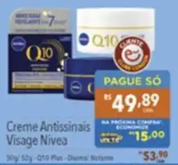 Gigante Atacadista Creme Antissinais Visage Nivea oferta