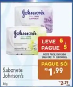 Gigante Atacadista Sabonete Johnson's oferta