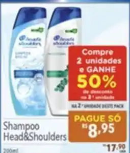 Gigante Atacadista Shampoo head&shoulders oferta