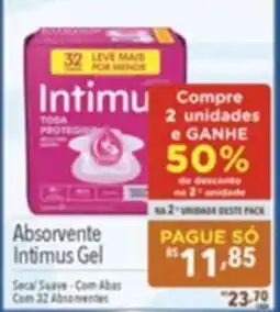 Gigante Atacadista Absorvente Intimus Gel oferta