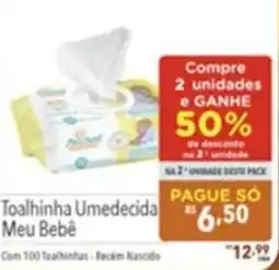 Gigante Atacadista Toalhinha Umedecida Meu Bebê oferta