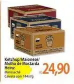 Atacadão Heinz - ketchup/maionese/molho de mostarda oferta