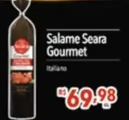 Gigante Atacadista Salame seara gourmet oferta