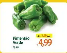 Pimentão verde quilo