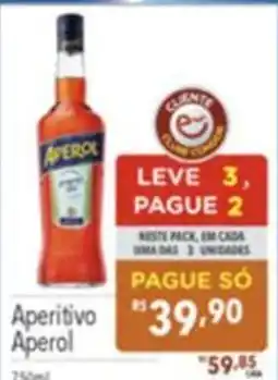 Gigante Atacadista Aperitivo Aperol oferta