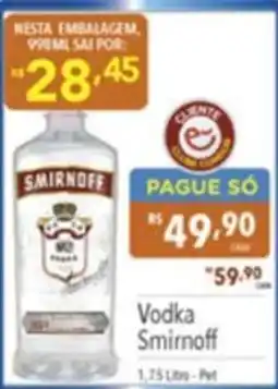 Gigante Atacadista Vodka Smirnoff oferta