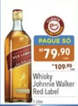 Gigante Atacadista Whisky Johnnie Walker Red Label oferta