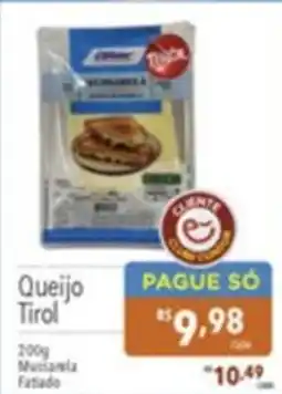 Gigante Atacadista Queijo Tirol oferta