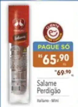 Gigante Atacadista Salame Perdigão oferta