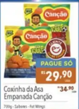 Gigante Atacadista Coxinha da Asa Empanada Canção oferta