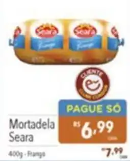 Gigante Atacadista Mortadela Seara oferta
