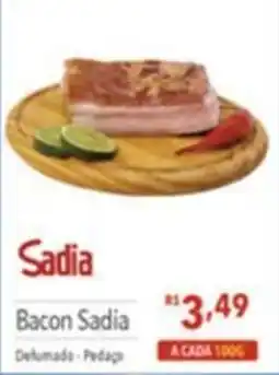 Gigante Atacadista Bacon Sadia Delumado - Pedaços oferta