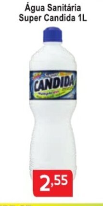 Calvo Atacadista Agua Sanitaria Super Candida 1L oferta