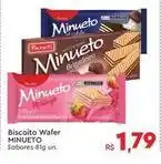 Komprao Atacadista Minueto - biscoito wafer oferta