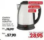 Komprao Atacadista Agratto - chaleira eléctrica oferta