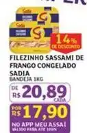 Assaí Atacadista Filezinho - sassami de frango congelado oferta