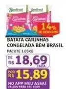 Assaí Atacadista Bem brasil - batata carinhas congelada oferta
