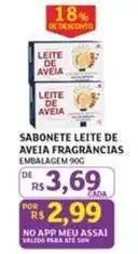 Assaí Atacadista Sun - sabonete leite de aveia oferta
