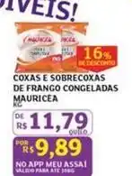 Assaí Atacadista Mauricéa - coxas e sobrecoxas de frango congeladas oferta