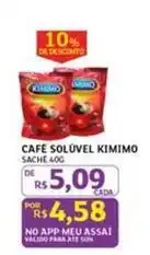 Assaí Atacadista Kimimo - café soluvel oferta