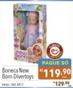 Gigante Atacadista Boneca New Born Divertoy oferta