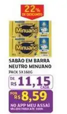 Assaí Atacadista Minuano - sabão em barra neutro oferta