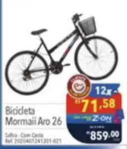 Gigante Atacadista Bicicleta Mormaí Aro 26 oferta