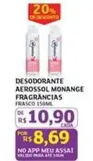 Assaí Atacadista Monange - desodorante aerossol oferta