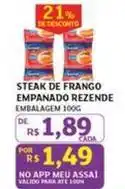 Assaí Atacadista 21 - steak de frango empanado rezende oferta