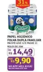 Assaí Atacadista Familiar - papel higiênico folha dupla oferta