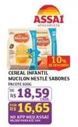 Assaí Atacadista Sabores - cereal infantil mucilon sabores oferta