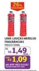 Assaí Atacadista Marilux - lava-louças fragrâncias oferta