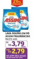 Assaí Atacadista Assim - lava-roupas em po fragrancias oferta