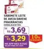Assaí Atacadista Davene - sabonete leite de aveia fragrâncias oferta