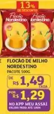 Assaí Atacadista Nordestino - flocao de milho oferta