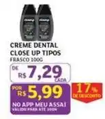 Assaí Atacadista Close up - creme dental tipos oferta